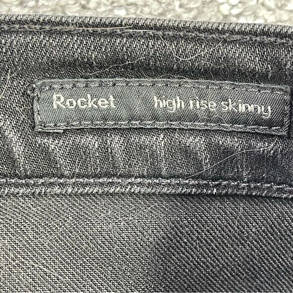 Citizens of Humanity Jeans Women’s 25 Black Skinny Leg High Rise Rocket - Picture 7 of 16